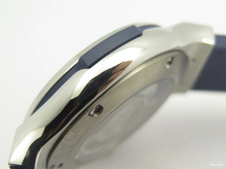 MIROTIME 0308 Big Pilot Top Gun Miramar PVD Plated Titanium on Green Nylon Strap A23J Refined 7398